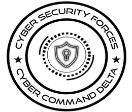 CYBER COMMAND DELTA CYBER SECURITY FORCES trademark