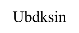 UBDKSIN trademark