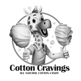 COTTON CRAVINGS ALL NATURAL COTTON CANDY trademark
