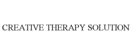 CREATIVE THERAPY SOLUTION trademark