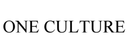 ONE CULTURE trademark