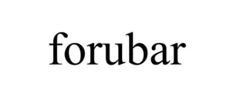 FORUBAR trademark