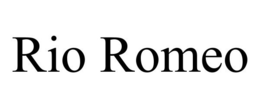 RIO ROMEO trademark
