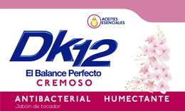 ACEITES ESENCIALES DK12 EL BALANCE PERFECTO CREMOSO ANTIBACTERIAL HUMECTANTE JABON DE TOCADOR trademark
