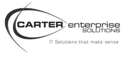 CARTER ENTERPRISE SOLUTIONS IT SOLUTIONS THAT MAKE SENSE trademark