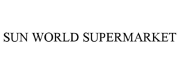 SUN WORLD SUPERMARKET trademark