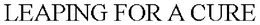 LEAPING FOR A CURE trademark