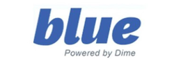 BLUE POWERED BY DIME trademark