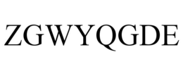 ZGWYQGDE trademark