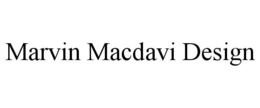 MARVIN MACDAVI DESIGN trademark