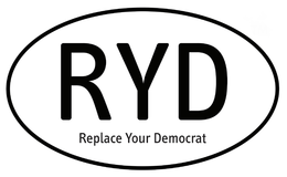 RYD REPLACE YOUR DEMOCRAT trademark