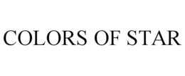 COLORS OF STAR trademark