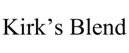KIRK'S BLEND trademark
