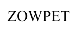 ZOWPET trademark