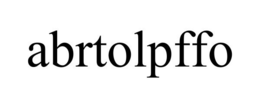 ABRTOLPFFO trademark