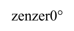 ZENZER0° trademark