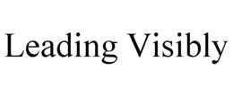 LEADING VISIBLY trademark