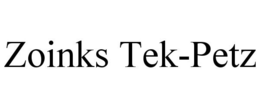 ZOINKS TEK-PETZ trademark