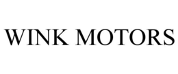 WINK MOTORS trademark