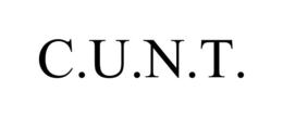 C.U.N.T. trademark