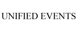 UNIFIED EVENTS trademark