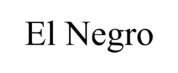EL NEGRO trademark