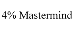 4% MASTERMIND trademark