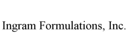 INGRAM FORMULATIONS, INC. trademark