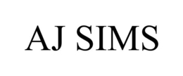 AJ SIMS trademark