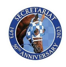 SECRETARIAT 50TH ANNIVERSARY 1973 2023 trademark