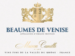 MC NUNC EST BIBENDUM BEAUMES DE VENISE APPELLATION D'ORIGINE PROTEGEE MAISON CAMILLE DES SONGES DE VINS FINS DE LA VALLEE DU RHONE FRANCE trademark