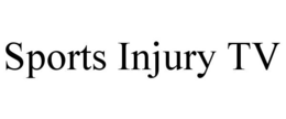 SPORTS INJURY TV trademark