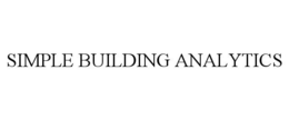 SIMPLE BUILDING ANALYTICS trademark