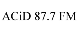 ACID 87.7 FM trademark