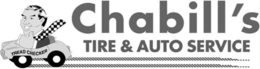 CHABILL'S TIRE & AUTO SERVICE TREAD CHECKER trademark