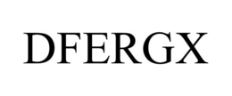DFERGX trademark