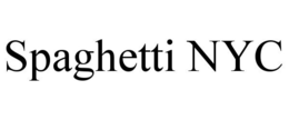 SPAGHETTI NYC trademark