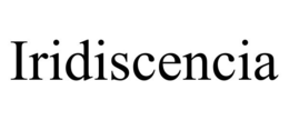 IRIDISCENCIA trademark