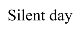SILENT DAY trademark