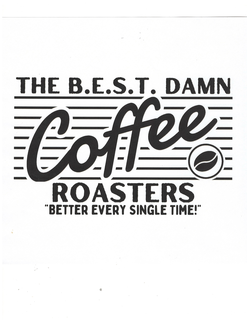 THE B.E.S.T. DAMN COFFEE ROASTERS "BETTER EVERY SINGLE TIME!" trademark