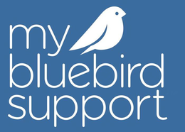 MY BLUEBIRD SUPPORT trademark