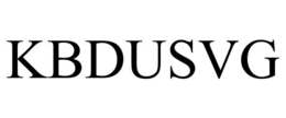 KBDUSVG trademark