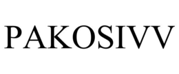 PAKOSIVV trademark