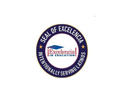 SEAL OF EXCELENCIA INTENTIONALLY SERVING LATINOS EXCELENCIA! IN EDUCATION trademark