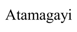 ATAMAGAYI trademark