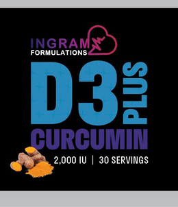 INGRAM FORMULATIONS D3 PLUS CURCUMIN 2,000 IU | 30 SERVINGS trademark