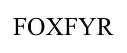 FOXFYR trademark