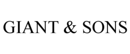 GIANT & SONS trademark