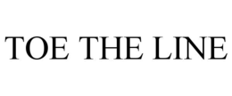 TOE THE LINE trademark