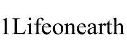 1LIFEONEARTH trademark